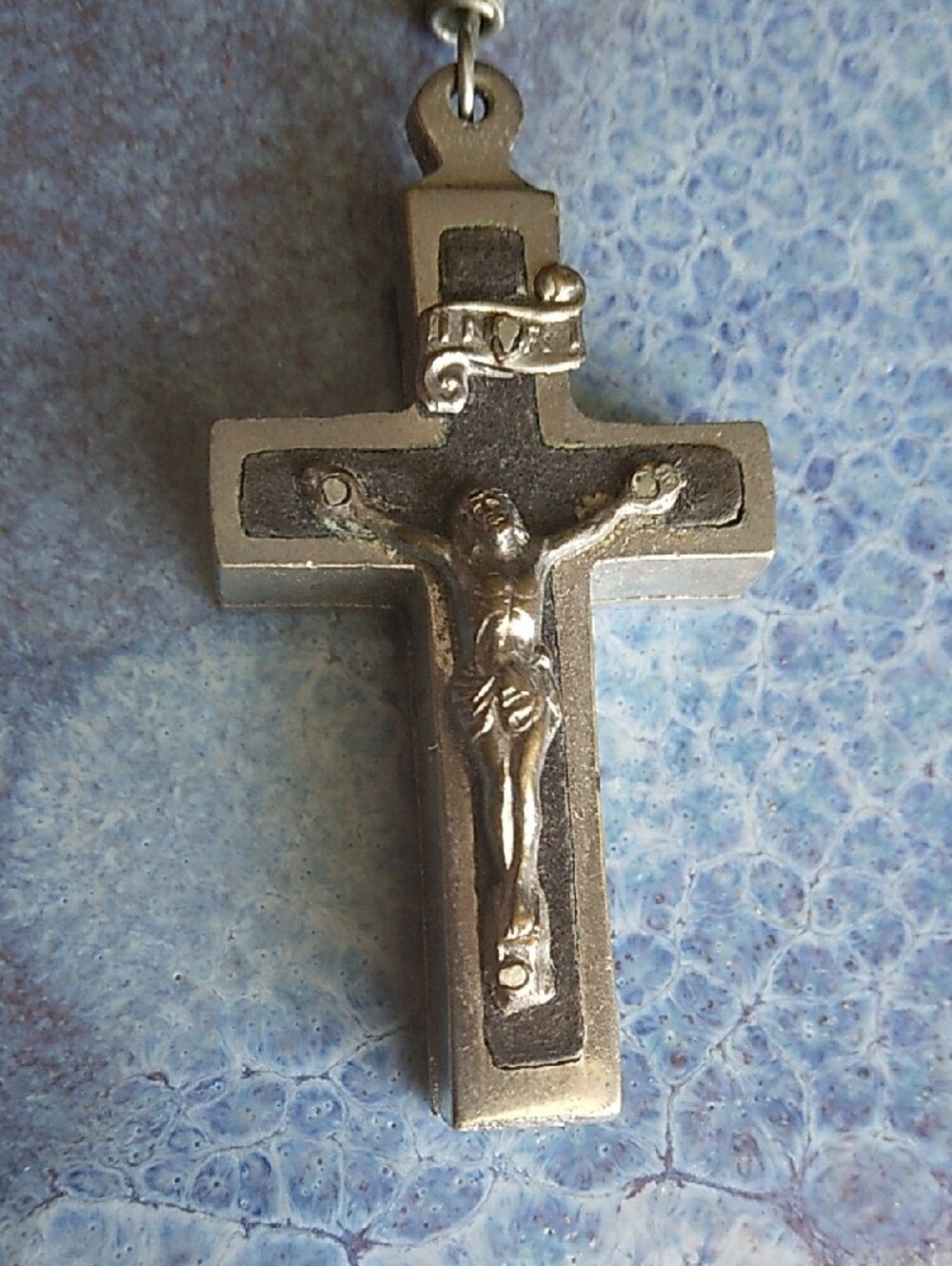 Antique Reliquary Rosary Crucifix St Dominic Tree Wood Relic Lignum Arboris Roma - Picture 3 of 12
